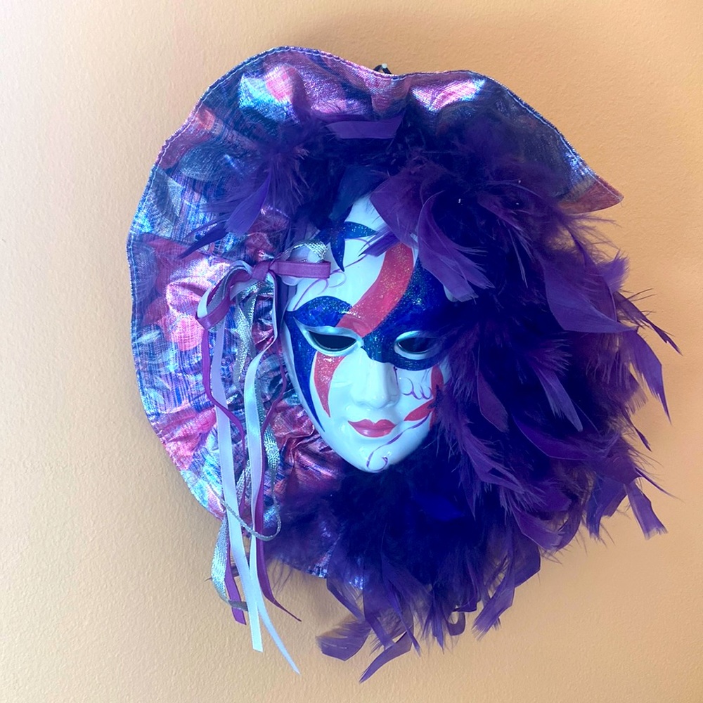 Venice style mask for walls. Nice peace for walls decoration